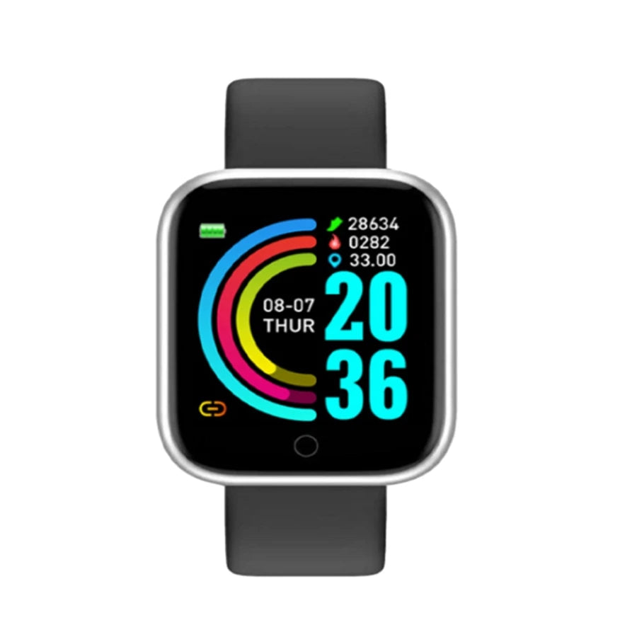 Montre intelligente multifonctionnelle hommes femmes Bluetooth connecté téléphone lecteur de musique Fitness Sport Bracelet moniteur de sommeil D13 Smartwatch