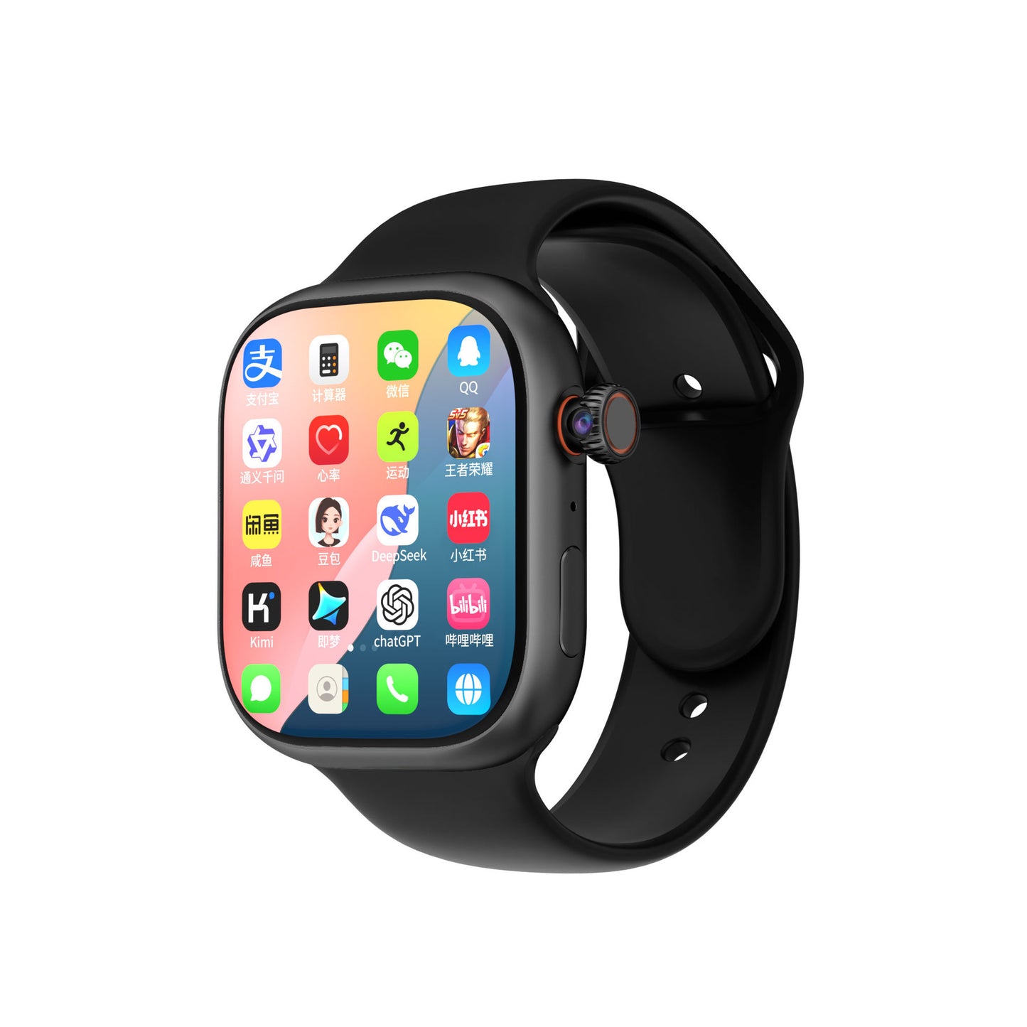 Smart Watch with Rotating Camera and Health Monitoring