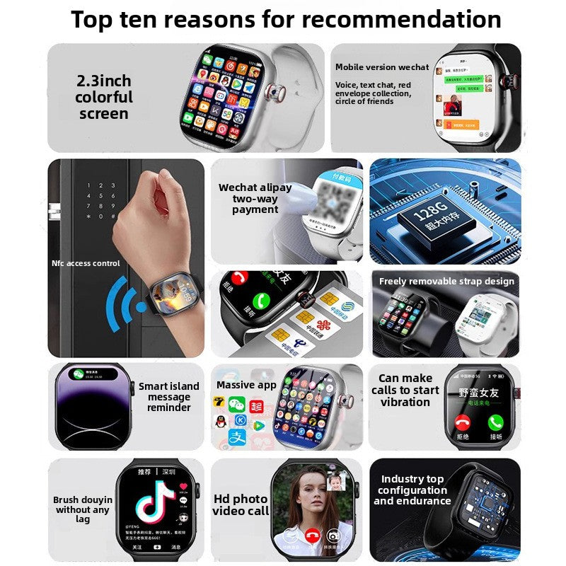 5G Smart Watch with Dual Camera