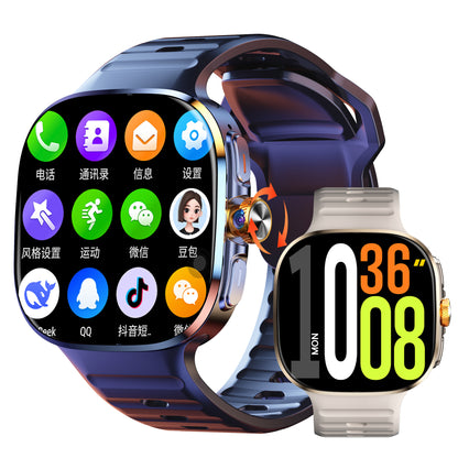 M99 Smart Watch 5G AMOLED HD Screen Wireless Charging Heart Rate Monitor