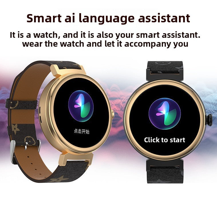 Smart AI Watch with Health Monitoring and Long Battery Life