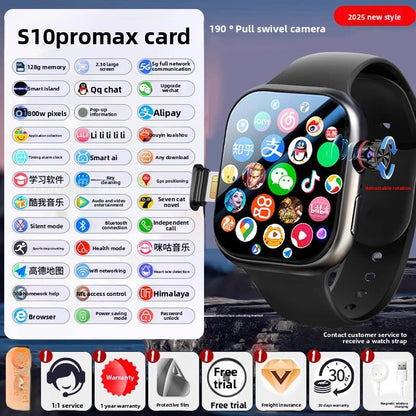 5G Smart Watch with Dual Camera
