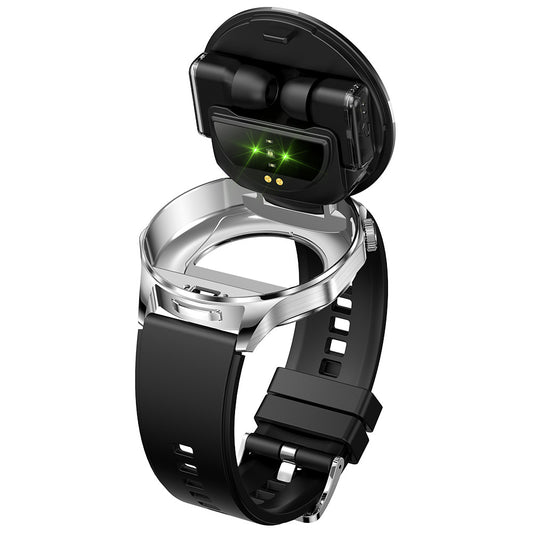 Smart Watch with Bluetooth Earphones