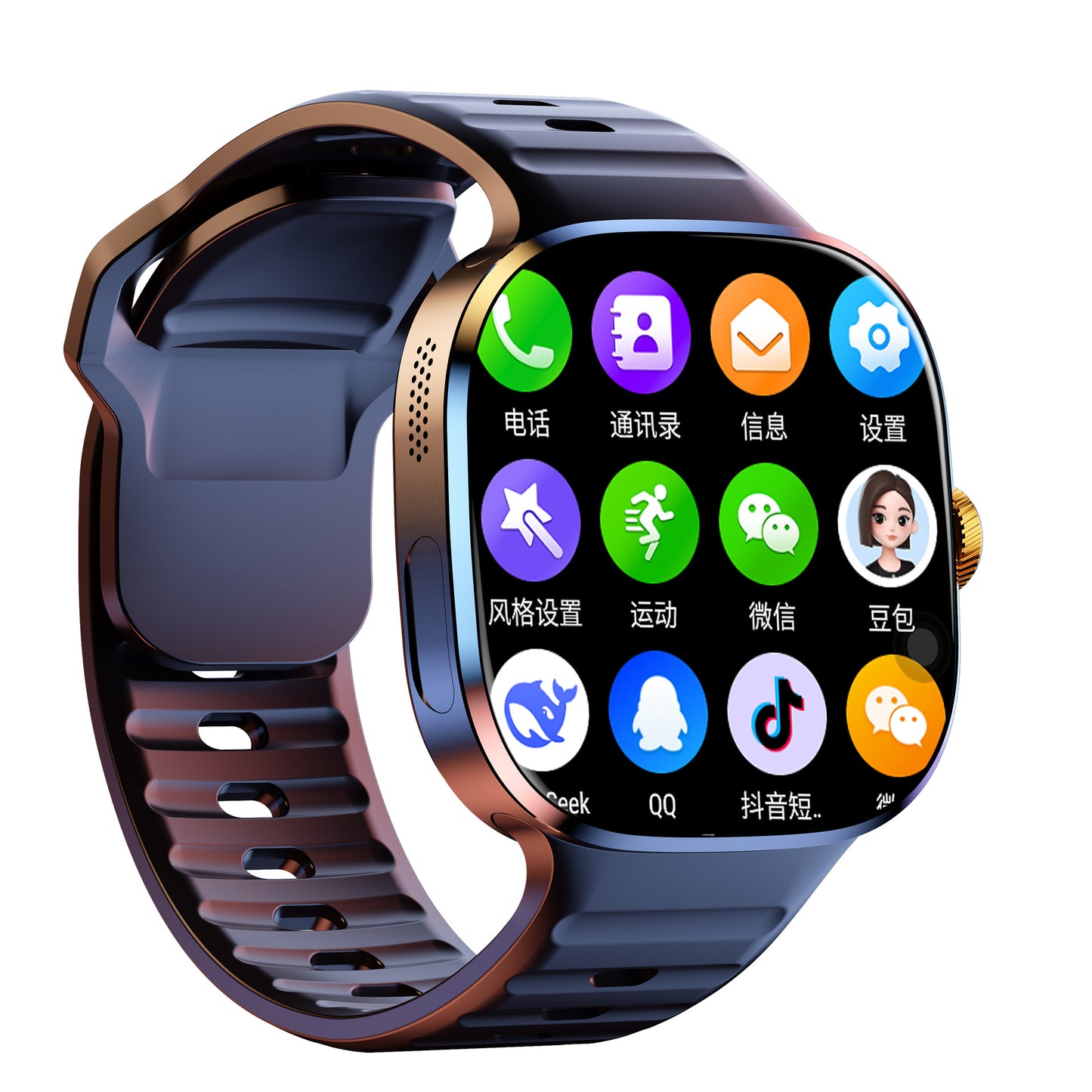 M99 Smart Watch 5G AMOLED HD Screen Wireless Charging Heart Rate Monitor