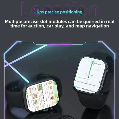 5G Full Network VP09 Smartwatch – 2.06″ Large AMOLED, HD Capmera, GPS, Bluetooth Calls & Voice Assistant