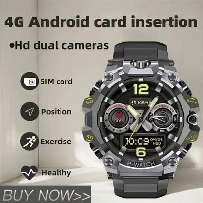 Watch 5G Full Netcom Smartwatch – 1.5″ AMOLED HD, Dual Camera, GPS, 4G/5G, IP68 Waterproof