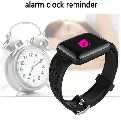 Montre intelligente multifonctionnelle hommes femmes Bluetooth connecté téléphone lecteur de musique Fitness Sport Bracelet moniteur de sommeil D13 Smartwatch