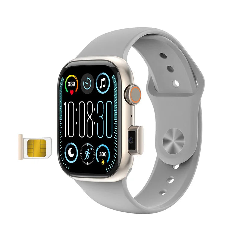 5G Smartwatch Global Version – 2.29″ AMOLED Display | 180° Rotating Camera | SIM, Wi-Fi, GPS, Video Calling