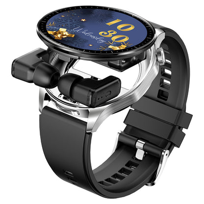 Smart Watch with Bluetooth Earphones