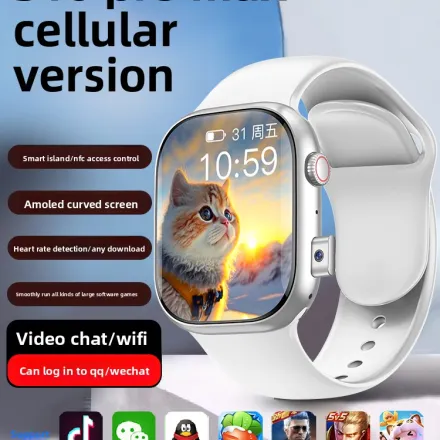 4G Smartwatch with Rotating Camera – Call, Capture & Stay Connected Without Your Phone