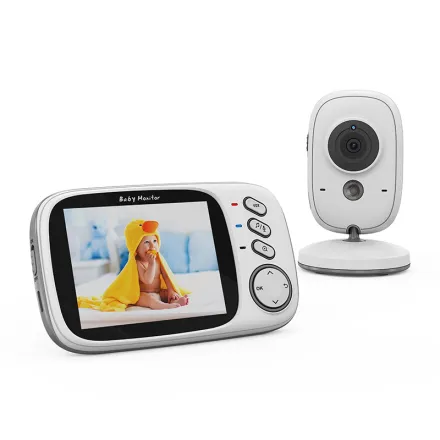 Wireless Baby Monitor with Night Vision – Two-Way Audio Camera - Image 2