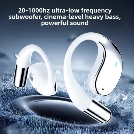 AI Translation Bluetooth Headset – Open-Ear Wireless Earphones